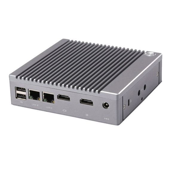K660S Windows and Linux System Mini PC, Intel Celeron Processor N2840 Quad-Core 1.83- 2.25GHz, 8GB RAM + 128GB SSD, EU Plug