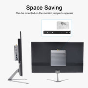 K660S Windows and Linux System Mini PC, Intel Celeron Processor N2840 Quad-Core 1.83- 2.25GHz, 8GB RAM + 128GB SSD, AU Plug