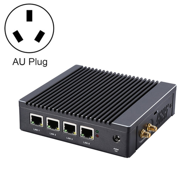 K660G4 Windows and Linux System Mini PC, Intel Celeron Processor N2840 Quad-Core 2M Cache,1.83GHz, up to 2.25GHz, 8GB RAM + 128GB SSD, AU Plug