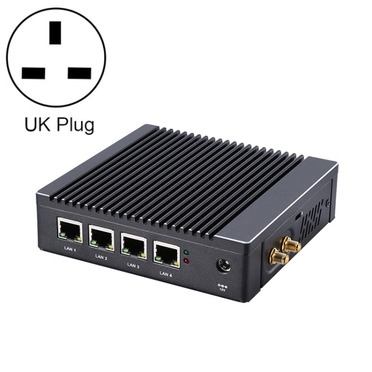 K660G4 Windows and Linux System Mini PC, Intel Celeron Processor N2840 Quad-Core 2M Cache,1.83GHz, up to 2.25GHz, 8GB RAM + 128GB SSD, UK Plug - Windows Mini PCs by PMC Jewellery | Online Shopping South Africa | PMC Jewellery | Buy Now Pay Later Mobicred