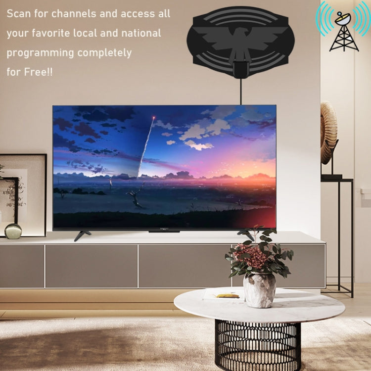MYC-HDTV049 25dB 4K HDTV Antenna, Reception Range: 150 Miles - free shipping - PMC Jewellery - Order now!