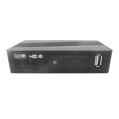 T15-T2 1080P Full HD DVB-TC/C Receiver Set-Top Box, EU Plug - DVB-T & Analog Solutions by PMC Jewellery | Online Shopping South Africa | PMC Jewellery | Buy Now Pay Later Mobicred