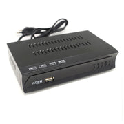 ISDB-T Satellite TV Receiver Set Top Box with Remote Control, For South America, Philippine(EU Plug)