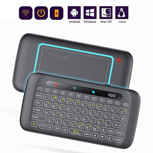 H20 2.4GHz Mini Smart Wireless Multi-Touch Touch Keyboard - free shipping - PMC Jewellery - Order now!