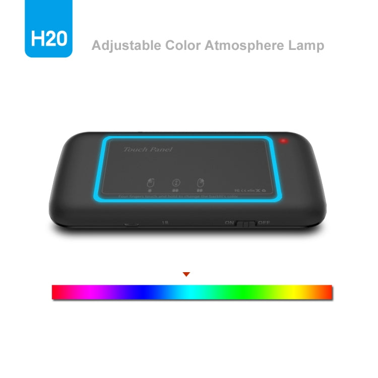 H20 2.4GHz Mini Smart Wireless Multi-Touch Touch Keyboard - free shipping - PMC Jewellery - Order now!