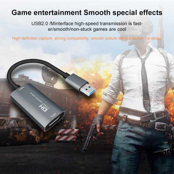 Z29 HDMI Female to USB 2.0 Male + Audio VideoCapture Box