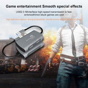 Z31 HDMI Female to HDMI Female + Audio + USB 2.0 Video Capture Box