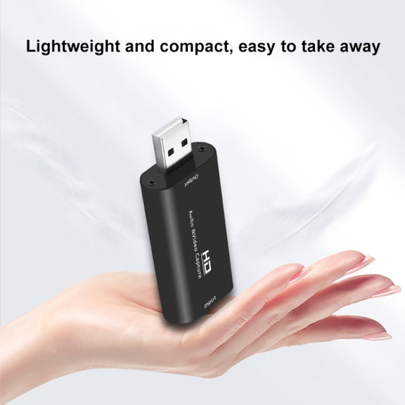 Z32 HDMI Female to HDMI Female Audio Video Capture Adapter Box