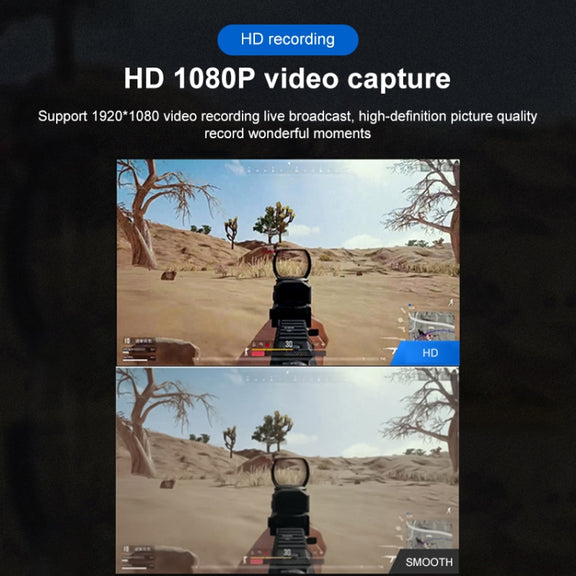 Z32 HDMI Female to HDMI Female Audio Video Capture Adapter Box