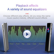 Q33 External Play MP3 Voice Control High Definition Noise Reduction Recording Pen, 32G, Support Password Protection & One-touch Recording