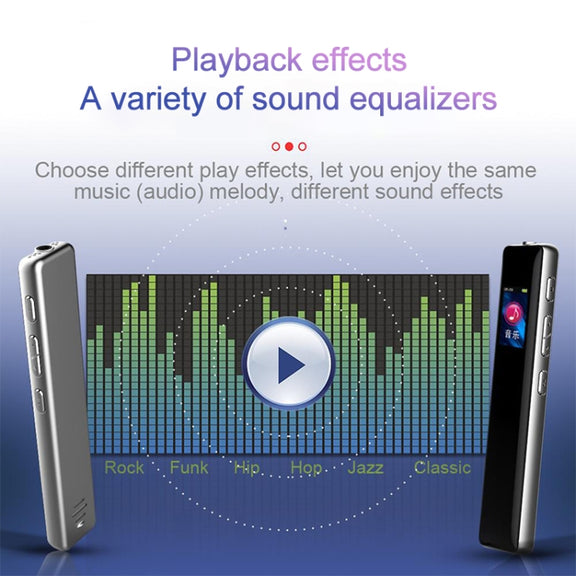 Q33 External Play MP3 Voice Control High Definition Noise Reduction Recording Pen, 32G, Support Password Protection & One-touch Recording