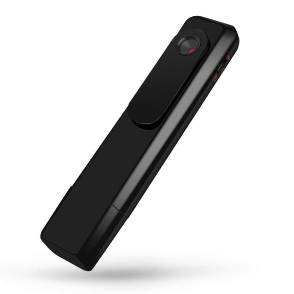 C181 1080P Mini Back Clip 130 Degree Small Wide Angle Meeting Lecture Professional Video Recorder Pen without TF Card