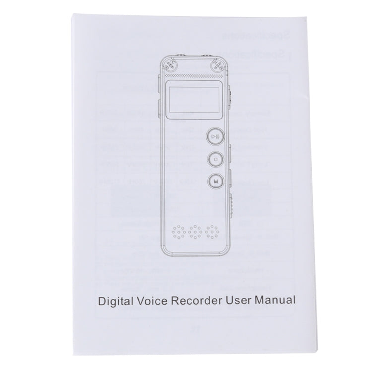 VM31 Portable Audio Voice Recorder, 8GB, Support Music Playback - Other Style by PMC TechLife | Online Shopping South Africa | PMC TechLife | Buy Now Pay Later Mobicred