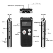 SK012 16GB Smart Noise Reduction HD Voice Recording Pen
