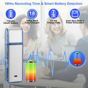 SK858 8GB Rechargeable Portable U-Disk Meeting Voice Recorder (Blue)