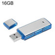 SK858 16GB Rechargeable Portable U-Disk Meeting Voice Recorder (Blue) - U-Disk Recorder by PMC TechLife | Online Shopping South Africa | PMC TechLife | Buy Now Pay Later Mobicred