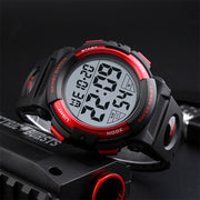 SKMEI 1258 Multifunctional Outdoor Sports Noctilucent Water-resistant Wrist Watch, Size: S(Gold)