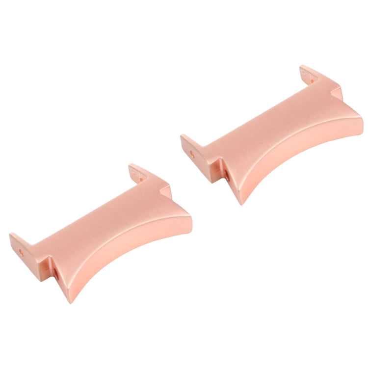 1 Pair For Samsung Galaxy Watch4 40mm / 44mm Smart Watch Watchband Connector Converter (Rose Gold) - free shipping - PMc TechLife - Order now!