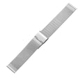 CAGARNY Simple Fashion Watches Band Metal Watch Band, Width: 20mm(Silver) - free shipping - PMC TechLife - Order now!
