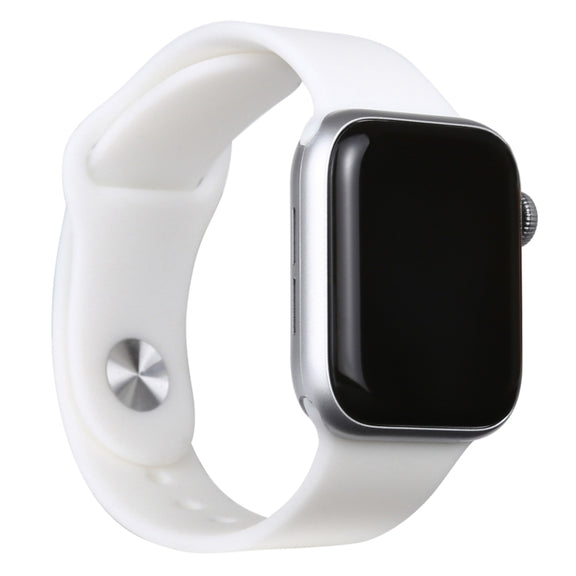 For Apple Watch Series 6 44mm Black Screen Non-Working Fake Dummy Display Model(White)
