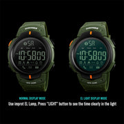 SKMEI 1301 Multifunction 50m Water-resistant Sports Bluetooth Smart Watch, Compatible with Android & iOS System(Black)