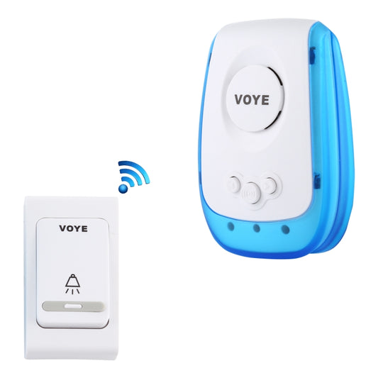 VOYE V009B Home Music Remote Control Wireless Doorbell with 38 Polyphony Sounds, US Plug (White) - Wireless Doorbell by VOYE | Online Shopping South Africa | PMC Jewellery | Buy Now Pay Later Mobicred