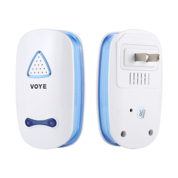 VOYE V025A Home Music Remote Control Wireless Doorbell with 38 Polyphony Sounds, US Plug (White) - Wireless Doorbell by VOYE | Online Shopping South Africa | PMC Jewellery | Buy Now Pay Later Mobicred