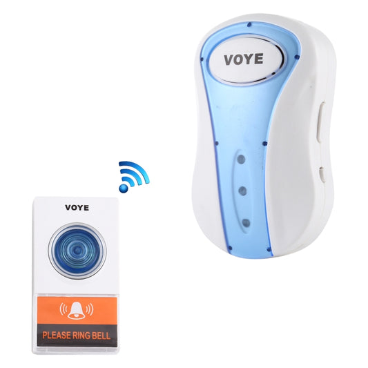 VOYE V008A Home Music Remote Control Wireless Doorbell with 38 Polyphony Sounds, US Plug(White) - Wireless Doorbell by VOYE | Online Shopping South Africa | PMC Jewellery | Buy Now Pay Later Mobicred