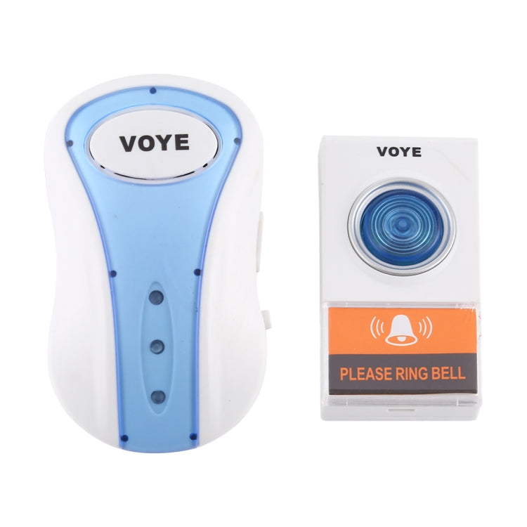 VOYE V008A Home Music Remote Control Wireless Doorbell with 38 Polyphony Sounds, US Plug(White) - Wireless Doorbell by VOYE | Online Shopping South Africa | PMC Jewellery | Buy Now Pay Later Mobicred