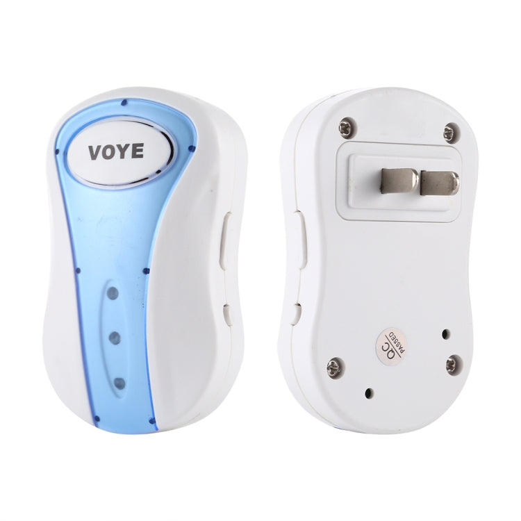 VOYE V008A Home Music Remote Control Wireless Doorbell with 38 Polyphony Sounds, US Plug(White) - Wireless Doorbell by VOYE | Online Shopping South Africa | PMc TechLife | Buy Now Pay Later Mobicred