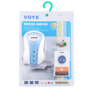VOYE V008A Home Music Remote Control Wireless Doorbell with 38 Polyphony Sounds, US Plug(White)