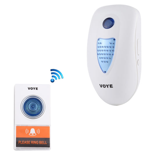 VOYE V003A Home Music Remote Control Wireless Doorbell with 38 Polyphony Sounds, US Plug (White) - Wireless Doorbell by VOYE | Online Shopping South Africa | PMC Jewellery | Buy Now Pay Later Mobicred
