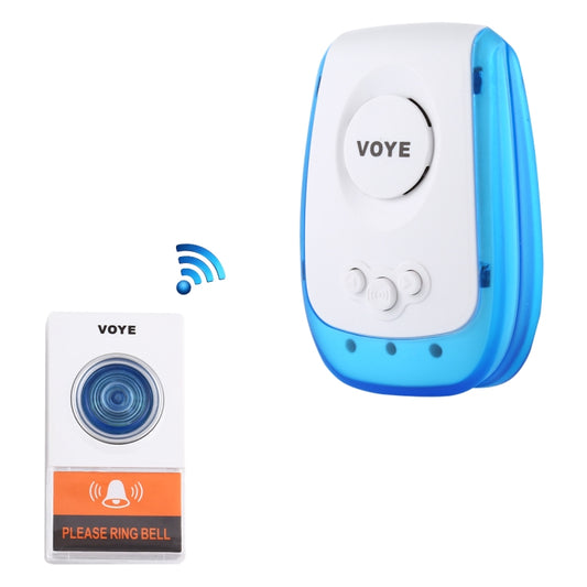 VOYE V009A Home Music Remote Control Wireless Doorbell with 38 Polyphony Sounds, US Plug (White) - Wireless Doorbell by VOYE | Online Shopping South Africa | PMC Jewellery | Buy Now Pay Later Mobicred