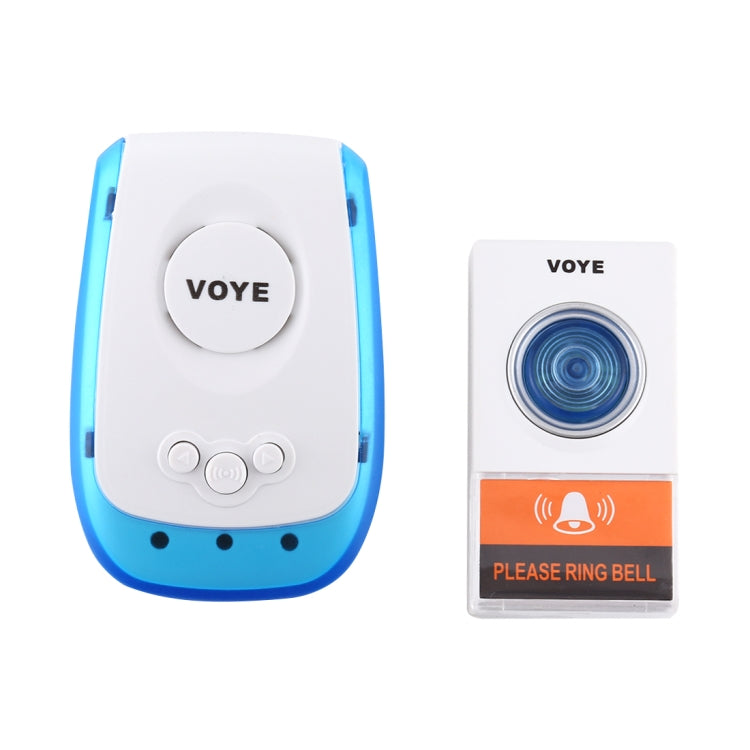 VOYE V009A Home Music Remote Control Wireless Doorbell with 38 Polyphony Sounds, US Plug (White) - Wireless Doorbell by VOYE | Online Shopping South Africa | PMC Jewellery | Buy Now Pay Later Mobicred