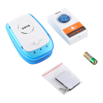 VOYE V009A Home Music Remote Control Wireless Doorbell with 38 Polyphony Sounds, US Plug (White) - Wireless Doorbell by VOYE | Online Shopping South Africa | PMC Jewellery | Buy Now Pay Later Mobicred