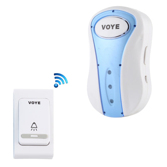 VOYE V008B Home Music Remote Control Wireless Doorbell with 38 Polyphony Sounds, US Plug (White) - Wireless Doorbell by VOYE | Online Shopping South Africa | PMC Jewellery | Buy Now Pay Later Mobicred