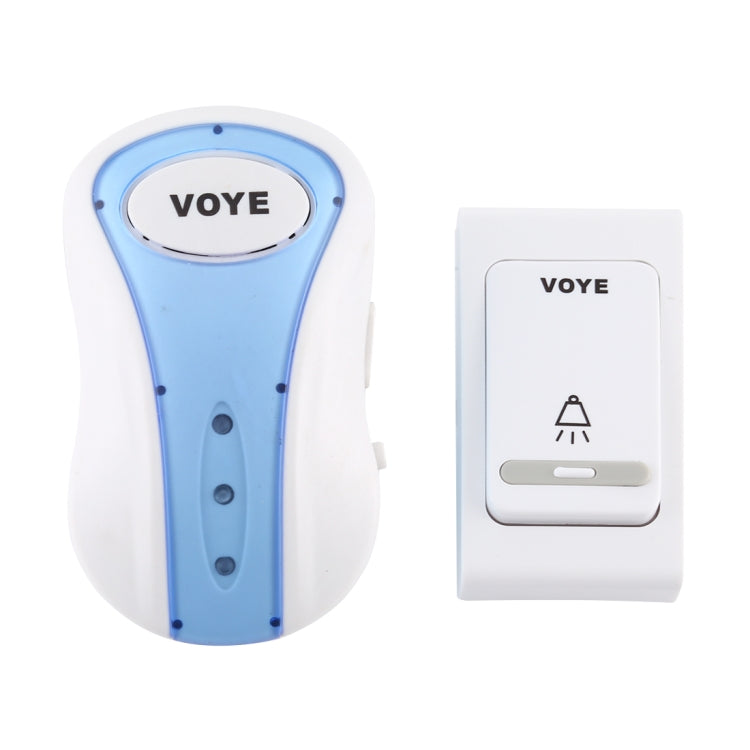 VOYE V008B Home Music Remote Control Wireless Doorbell with 38 Polyphony Sounds, US Plug (White) - Wireless Doorbell by VOYE | Online Shopping South Africa | PMC Jewellery | Buy Now Pay Later Mobicred