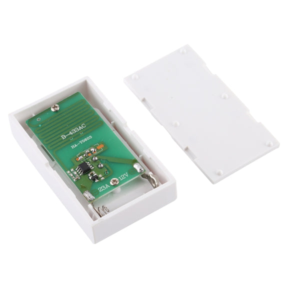 VOYE V003B Home Music Remote Control Wireless Doorbell with 38 Polyphony Sounds, US Plug (White)