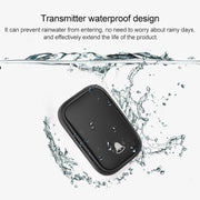 CACAZI FA86 Self-Powered Smart Home Wireless Doorbell, US Plug(Black)