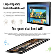 CHUWI Hi9 Air Phone Call Tablet PC, 10.1 inch, 4GB+64GB, Android 8.0, MTK (Helio X27) Deca Core up to 2.1GHz, Support OTG, FM, Bluetooth, Dual Band WiFi, Network: 4G(Black)