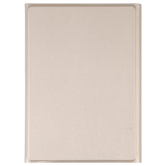 A06S Detachable Lambskin Texture Ultra-thin TPU Backlight Bluetooth Keyboard Leather Tablet Case with Stand For iPad mini 6 (Gold)