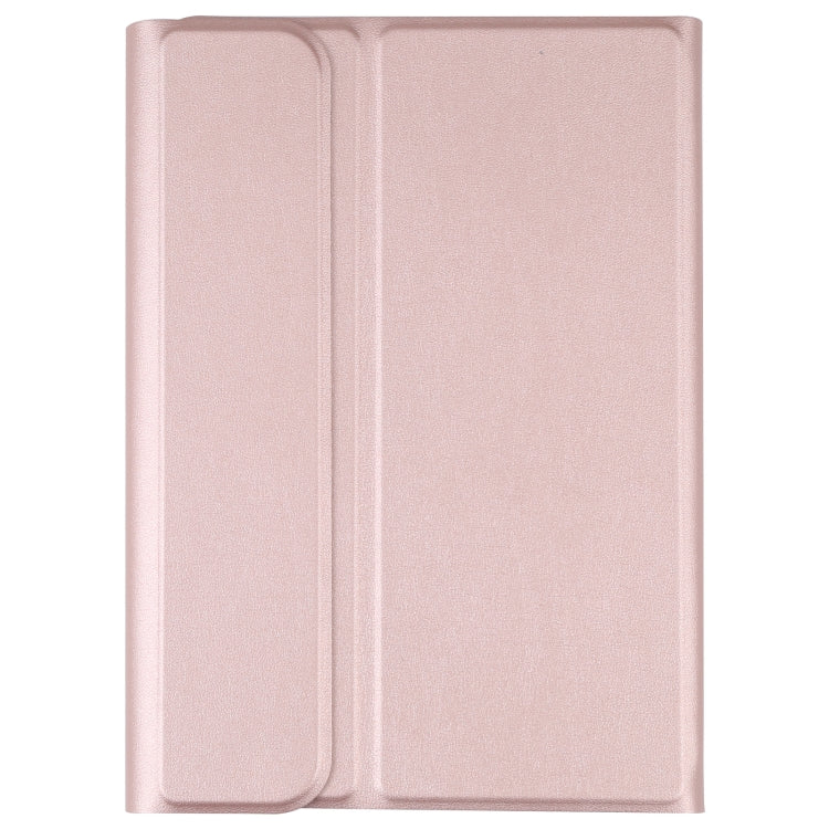 A06S Detachable Lambskin Texture Ultra-thin TPU Backlight Bluetooth Keyboard Leather Tablet Case with Stand For iPad mini 6(Rose Gold) - For iPad mini by PMC TechLife | Online Shopping South Africa | PMC TechLife