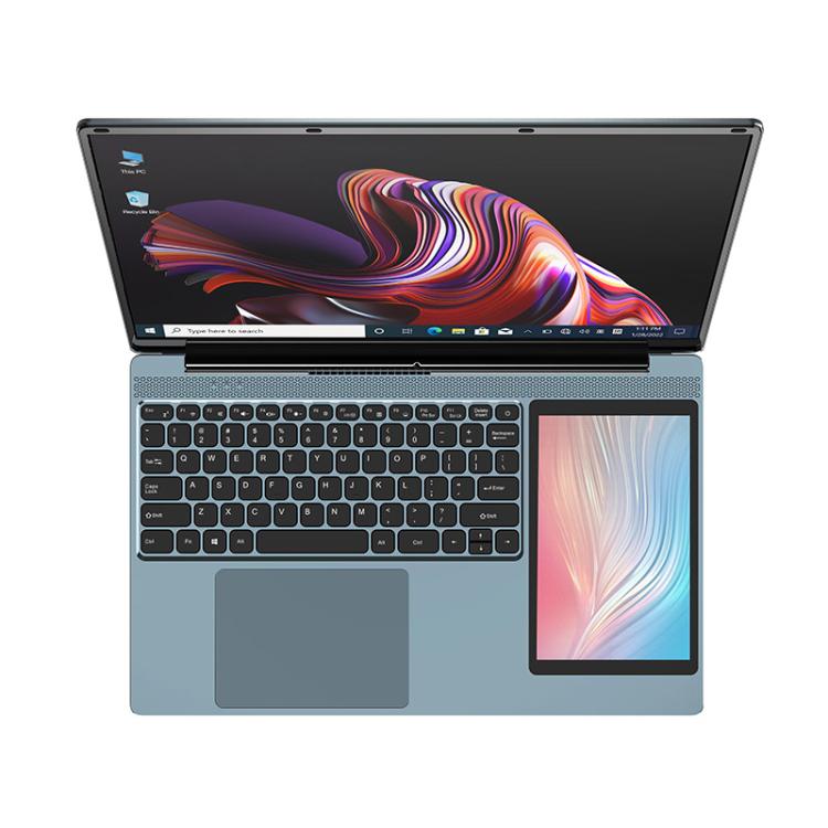 UNIWA ULAP Q15ZR Laptop, 8GB+512GB, 15.6 inch and 7 inch Dual Display Windows 11 Intel Alder Lake N100 Octa Core, US Plug