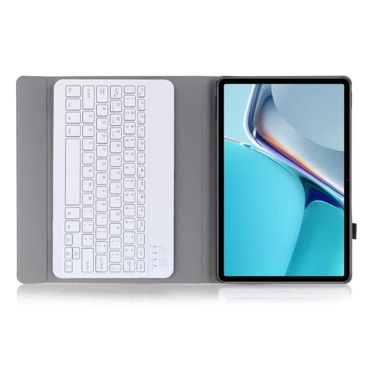 AW11 Detachable Lambskin Texture Ultra-thin TPU Bluetooth Keyboard Leather Tablet Case with Stand For Huawei MatePad 11 2021(Rose Gold) - Huawei Keyboard by PMC TechLife | Online Shopping South Africa | PMC TechLife