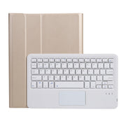 AW11-A Detachable Lambskin Texture Ultra-thin TPU Bluetooth Keyboard Leather Tablet Case with Touchpad & Stand For Huawei MatePad 11 2021(Gold)