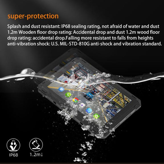 CENAVA A88ST IP68 Rugged Tablet PC, 4GB+64GB, 8 inch Android 11 MTK6771 Octa Core, 4G Network, AU Plug