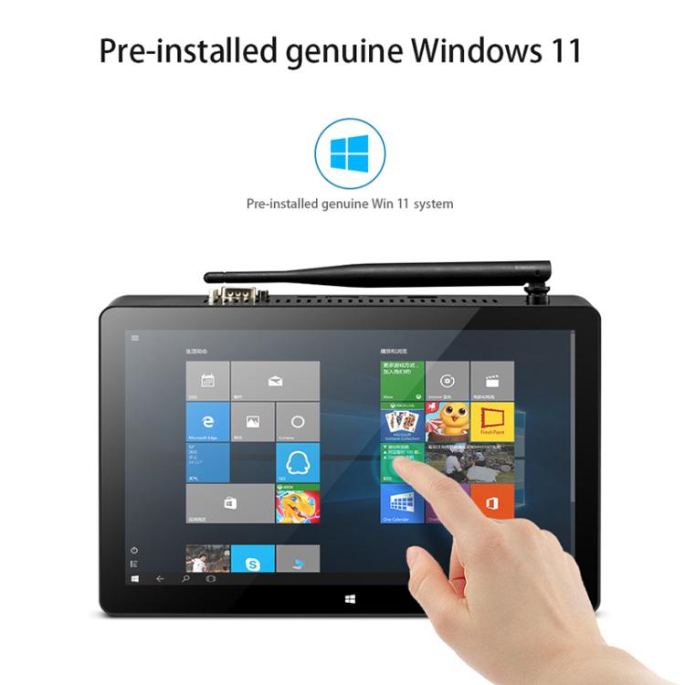 PiPo H10PRO All-in-One Mini PC, 10.1 inch, 8GB+128GB, Windows 10 Intel Celeron J4125 Quad Core up to 2.7GHz, Support WiFi & BT & TF Card & HDMI & RJ45, US Plug(Black) - free shipping - PMC Jewellery - Order now!