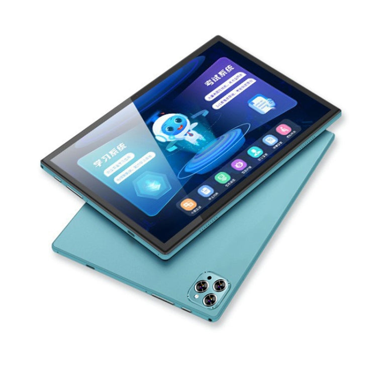 Y22 10.1 inch Smart Learning Tablet PC, 4GB+64GB, Android 10 MTK6755 Octa Core, 4G Network, EU Plug (Light Green)