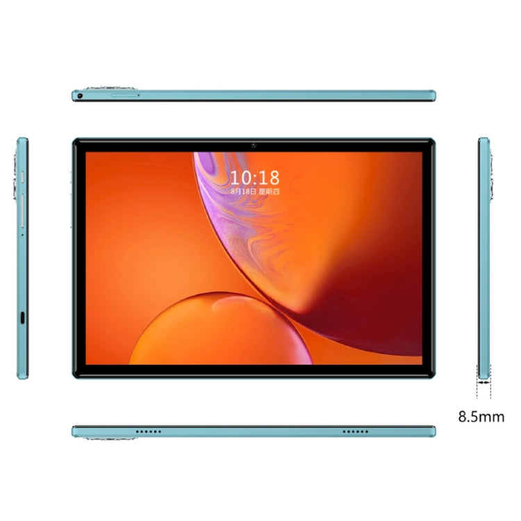 Y22 10.1 inch Smart Learning Tablet PC, 4GB+64GB, Android 10 MTK6755 Octa Core, 4G Network, EU Plug (Light Green)