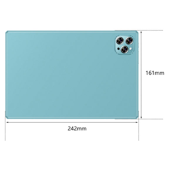 Y22 10.1 inch Smart Learning Tablet PC, 4GB+64GB, Android 10 MTK6755 Octa Core, 4G Network, EU Plug (Light Green)